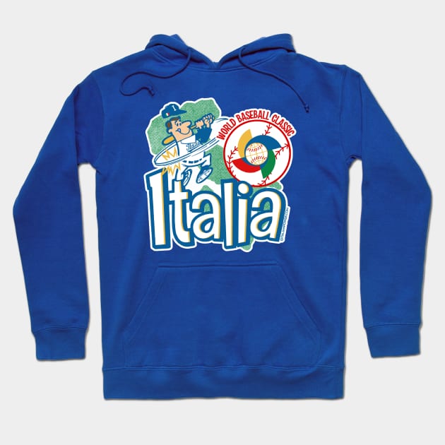 Italia Baseball 2023 World Baseball Classic Hoodie by ItalianPowerStore